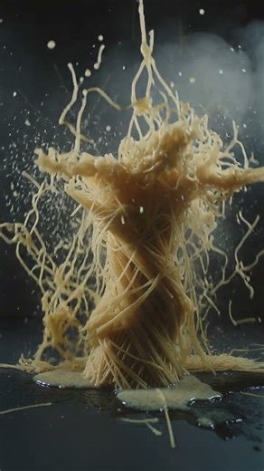 Spaghetti Tower Explodes in a Hairy Blast 🍝