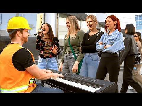 Worker STUNS the Public With Incredible Piano Skills