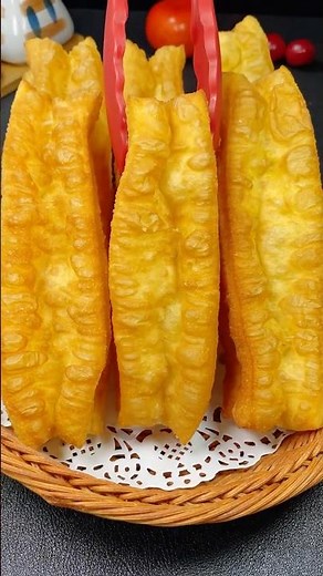 Easy &simple Fried dough sticks recipe. No yeast. Fast breakfast recipe. Simple ingredients.