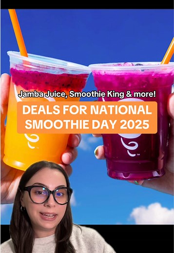 National Smoothie Day Deals 2025