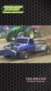 “Bout Broke” Super Modified 4x4 Truck roaring through Alltech Arena at the 2025 TNT Truck & Tractor Pull Kentucky Invitational! The 2026 edition kicks off this Thursday in Lexington, KY! #TruckPulling #Supercharged #Motorsport #Trucks #Kentucky | Thurston Pulling Photos