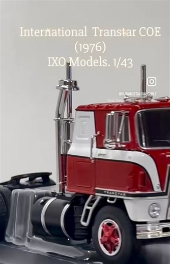 International Transtar COE 1976. IXO 1:43