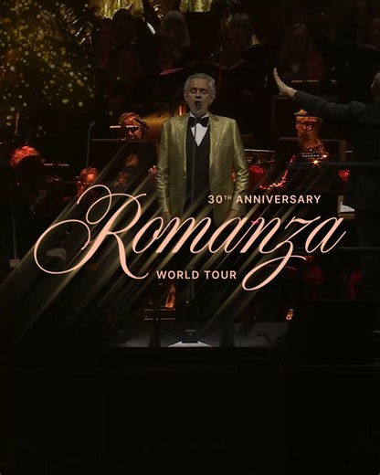 This season, gift an experience that will be cherished long after the holidays, an unforgettable evening with Andrea Bocelli on the Romanza - 30th Anniversary World Tour. Tickets are on sale now at: andreabocelli.com/tickets FEB 07 - Columbus, OH FEB 12 - Hollywood, FL FEB 17 - Tampa, FL FEB 20 - Raleigh, NC FEB 22 - Birmingham, AL FEB 23 - Nashville, TN FEB 25 - Chicago, IL | Andrea Bocelli