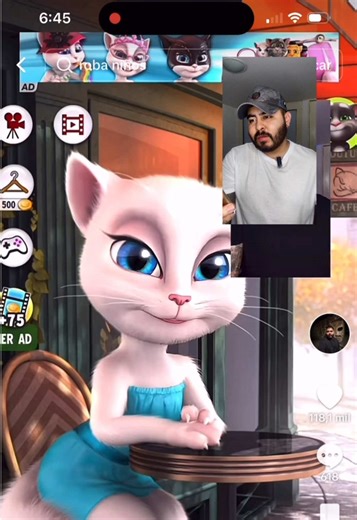 TALKING ÁNGELA me tomó una FOTOGRAFÍA sin que me diera cuenta | talking angela