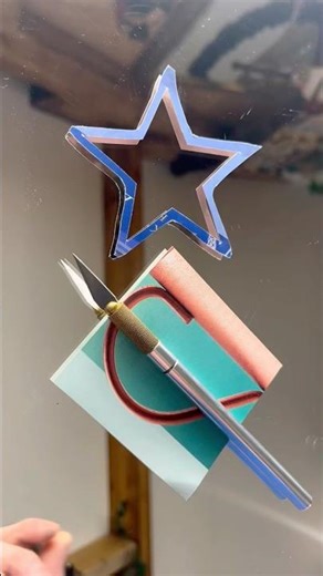 Perfect paper diamond shape 🥹 DIY