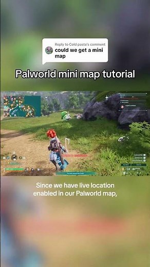 How to use a mini map in Palworld #palworld #palworldguide #palworldtips