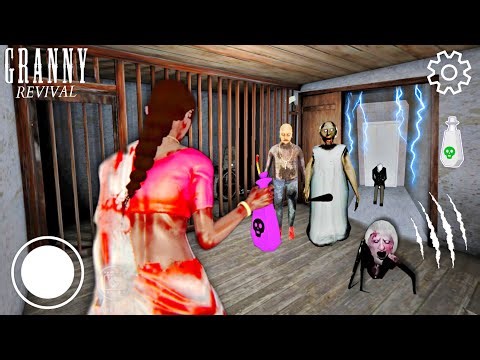 PLAYING AS KAMLA IN GRANNY REVIVAL || KAMLA FOUND A SECRET NOSFERATU ESCAPE