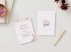 Pink Bride to Be Invitation Template With Team Bride Back Design. Editable in Canva, Perfect for Bachelorette & Bridal Party Invites! - Etsy