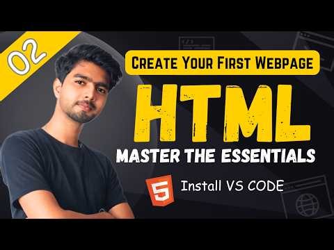 Create Your First Website in 10 Minutes 🔥 | VS Code + HTML Tutorial for Beginners | Codixo #02