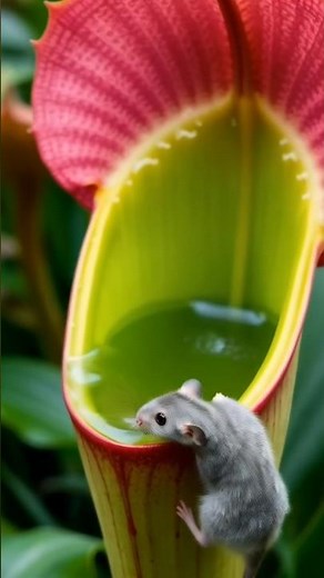 This Plant Eats Mice Not Insects