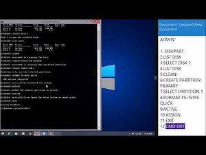 Bootable USB Windows 8 or 8.1 Using CMD 100% WORKS