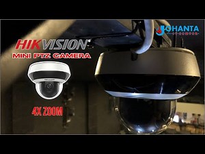 UNBOXING AND TEST RESULTS OF THE HIKVISION MINI PTZ 4MP CAMERA DS-2DE2A404IW-DE3