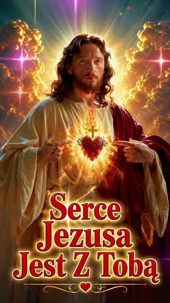❤️ Serce Jezusa Jest Z Tobą🙏Piękna Pieśń Zawierzenia i uwielbienia