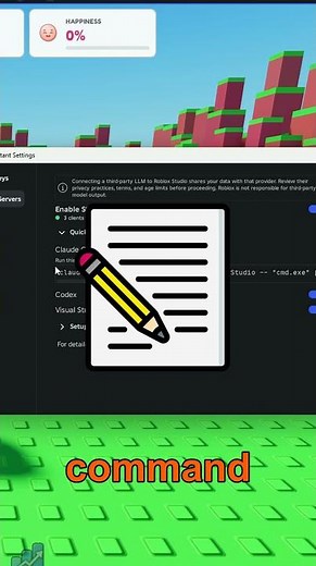 How to Connect Claude with Roblox Studio #claudeai #gamedev#robloxstudio