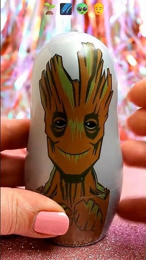 ASMR UNBOXING Guardians of Galaxy Nesting Dolls Review ❤️#shorts #asmr #guardiansofthegalaxy #viral