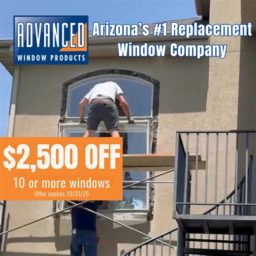 $2500 off 10+ windows + financing available—payments as low as $150/month! | Advanced Window Products | Facebook