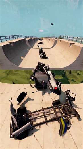 136 TON Steel Coil vs Vehicle! TOTAL ANNIHILATION! 💥 - BeamNG.drive