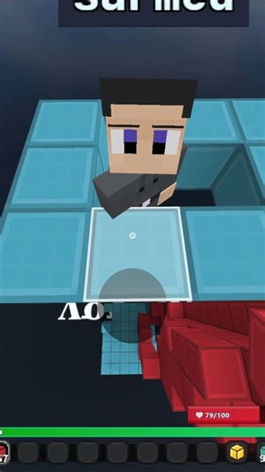 block clutch edit #bloxdio #minecraft #pvp #trending