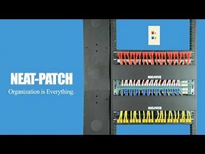 Cable Management Made Easy by NEAT-PATCH NP2
