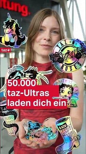 50.000 taz-Ultras laden dich ein