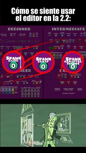 ¿Alguien entiende el editor de Geometry Dash 2.2? 🤔 #shorts #geometrydash #youtubeshorts
