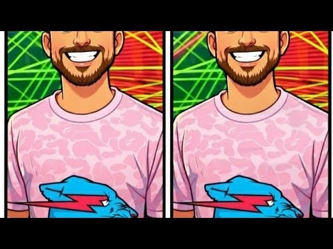 Spot the Difference puzzle, i Spot 3 differences in 20 seconds.What's your time?