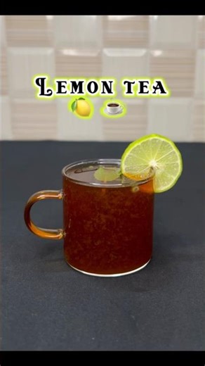 Lemon tea ☕️ #youtubeshorts #lemontea #summerdrink #easyrecipe #trending #viral