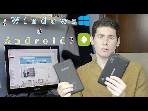 Windows VS Android en Tablets - Comparativa en Español