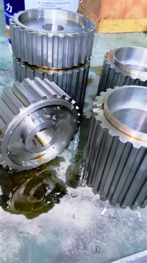 T-slot synchronous pulley#pulley #factory #manufacturing