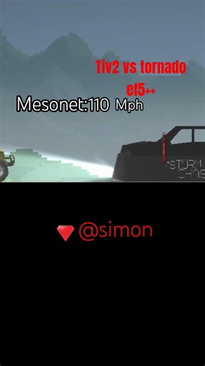 tiv vs ef5++|tornado in melon sandbox!! #tornado #tiv2 #melonsanbox #fypシ