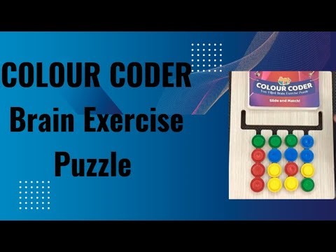 Colour Coder Puzzle Game for Kids | Brain Development Puzzle for Kids | Learning with Fun 🎨