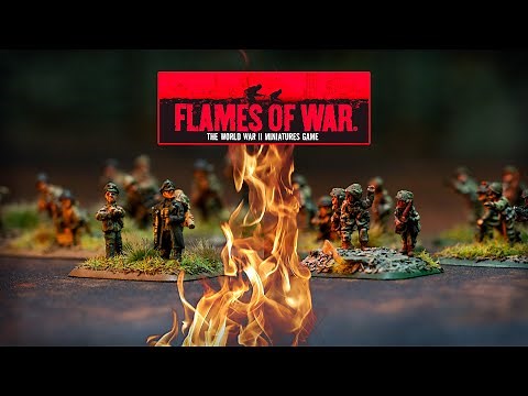 Flames of War Battle Report - How to play intro Battle