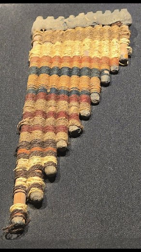Ántara, zampoña o flauta de pan compuesta por 10 tubos. Cultura Nazca, Perú. Museo Didactico Antonini Créditos de la imagen: Harald Petrul Südamerikareisen Fuentes: Harald Petrul Südamerikareisen; Adrian Alejandro Mendoza | QOSQO