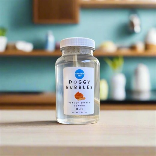 Dog Bubbles Scented & Flavored for Pets | Non-toxic Solution, 4 Ounce and 8 Ounce - Etsy