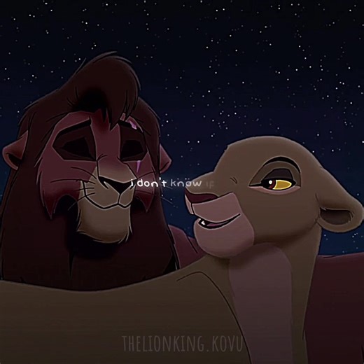 The Lion King Edits: Kovu and Kiara Montage