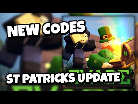 WORKING CODES FOR ST PATRICKS UPDATE IN EVADE! ALL WORKING CODES FOR EVADE ROBLOX