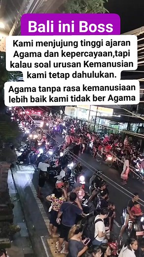 1K views · 53K reactions | Bali ini Semeton Agama tanpa rasa kemanusiaan lebih baik kami tidak ber Agama | Qhinan Qhinara | Facebook