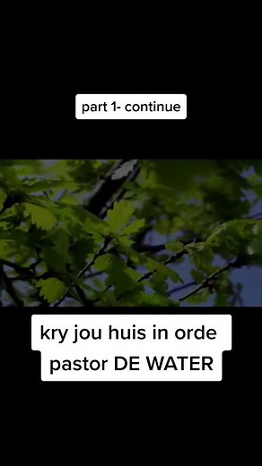 Get Your House in Order Part 1 - Pastor De Water Sermon