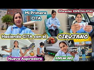 Después de Muchos Años Mi Primera CITA😫👩🏻‍⚕️ Nueva ASPIRADORA y Sin PISO🤦🏻‍♀️🤡 Probando KOREAN BBQ