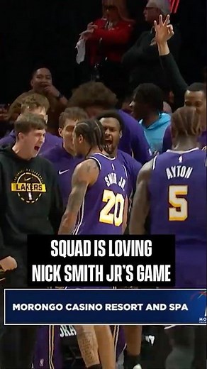 Lakers Team LOVES Nick Smith Jr.'s Takeover Game
