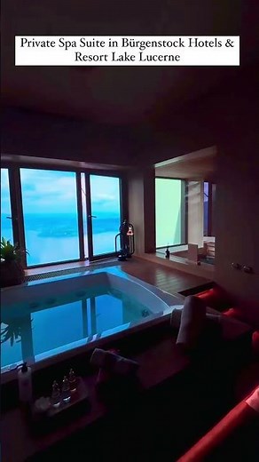 Best spa at beautiful location- ​⁠‪@burgenstockresort_lakelucerne‬ 🇨🇭 #switzerland #luxurylifestyle