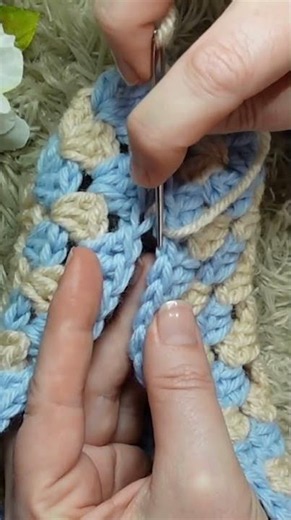 Sew granny square crochet slippers for beginners #crochet #crochetslipper #crochettutorial @crochetb