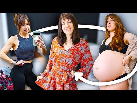 Trying On My Pre-Pregnancy Clothes! - My Body Has CHANGED