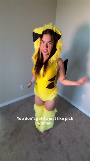 Dressed as Pikachu to Talk About Dating Standards 💛