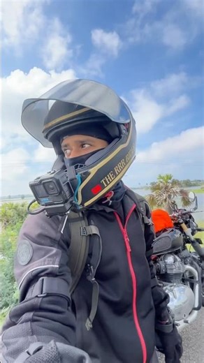 Amazing green 💚 Atmosphere In Tamil Nadu with My Royal Enfield Interceptor 650 #royalenfield