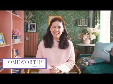 SMALL SPACE DESIGN | A Colorful 480 sq ft Washington, DC Apartment with Rental-Friendly DIYs