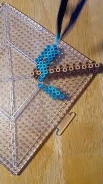 Minecraft Perler bead keychains