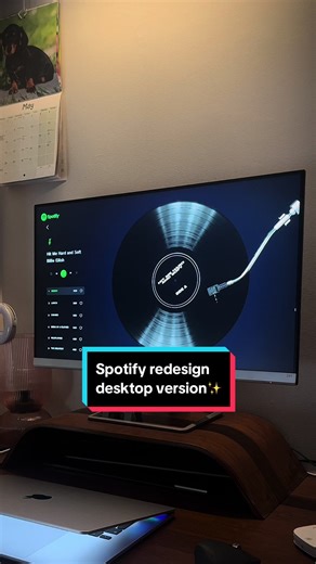Spotify Redesign Concept for Desktop: Backdrop & UI | Billie Eilish Vinyl & More