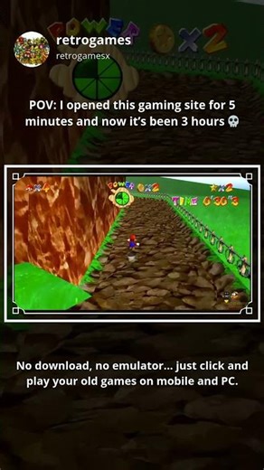 How to play Mario on your browser! 🌐 #retro #unitedstates #mariobros