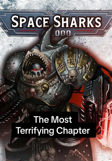 Who Are The Carcharodons? | Warhammer 40K ✧ ✧ ✧ The Carcharodons, also known as the Space Sharks, are one of the most mysterious and feared Space Marine Chapters in Warhammer 40K. Appearing from the depths of space, they wage war with brutal efficiency and vanish again into the void once their task is complete. From the Badab War and their terrifying commander Tyberos the Red Wake to their ruthless battlefield tactics and mysterious origins, the Carcharodons embody one of the darkest and most en